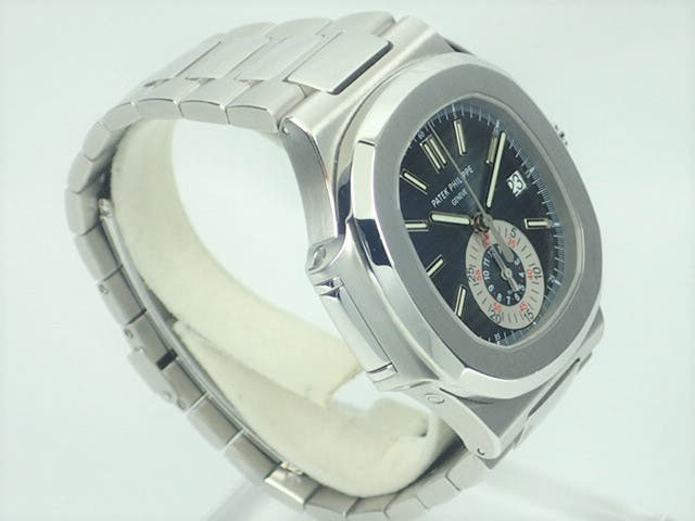 パテックフィリップ ノーチラス Ref.5980/1A-001 ブラックブルー文字盤 中古 nautilus-65
