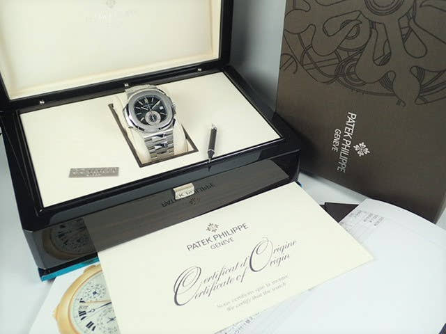 パテックフィリップ ノーチラス Ref.5980/1A-001 ブラックブルー文字盤 中古 nautilus-65