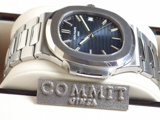 パテックフィリップ ノーチラス Ref.5711/1A ブラックブルー文字盤 中古 nautilus-6