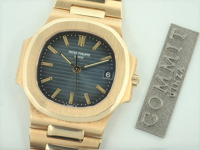 パテックフィリップ ノーチラス Ref.3800/1J ダークブルー文字盤 中古 nautilus-70