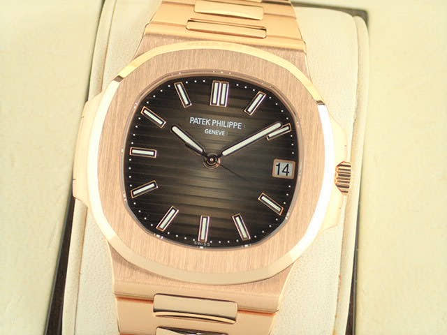 パテックフィリップ ノーチラス Ref.5711/1R-001 ブラックブラウン文字盤 美品 nautilus-73
