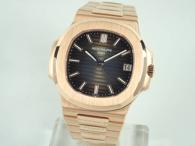 パテックフィリップ ノーチラス Ref.5711/1R-001 ブラックブラウン文字盤 美品 nautilus-73