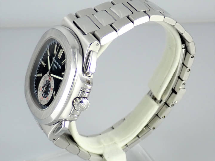パテックフィリップ ノーチラス Ref.5980/1A-001 ブラックブルー文字盤 中古 nautilus-76