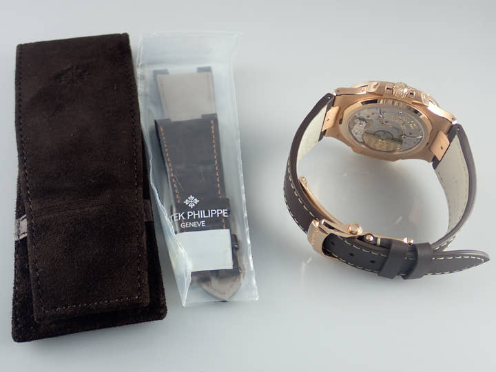 パテックフィリップ ノーチラス Ref.5712R-001 ブラックブラウン文字盤 美品 nautilus-83