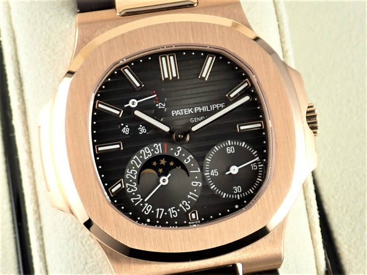 パテックフィリップ ノーチラス Ref.5712R-001 ブラックブラウン文字盤 美品 nautilus-83