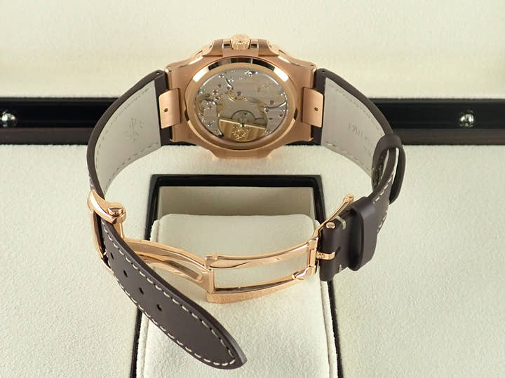 パテックフィリップ ノーチラス Ref.5712R-001 ブラックブラウン文字盤 美品 nautilus-83