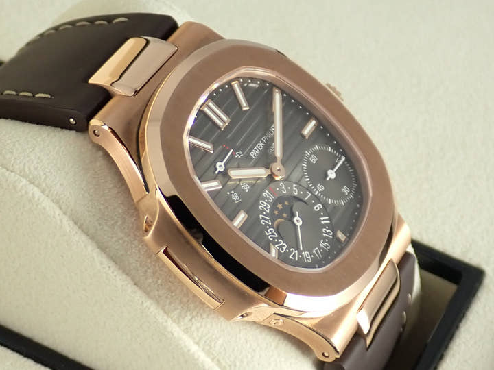 パテックフィリップ ノーチラス Ref.5712R-001 ブラックブラウン文字盤 美品 nautilus-83
