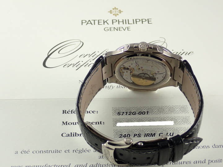 パテックフィリップ ノーチラス Ref.5712G-001 スレートグレー文字盤 中古 nautilus-94