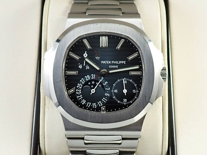 パテックフィリップ ノーチラス プチコンプリケーション Ref.5712/1A-001 ステンレススチール ブルー文字盤