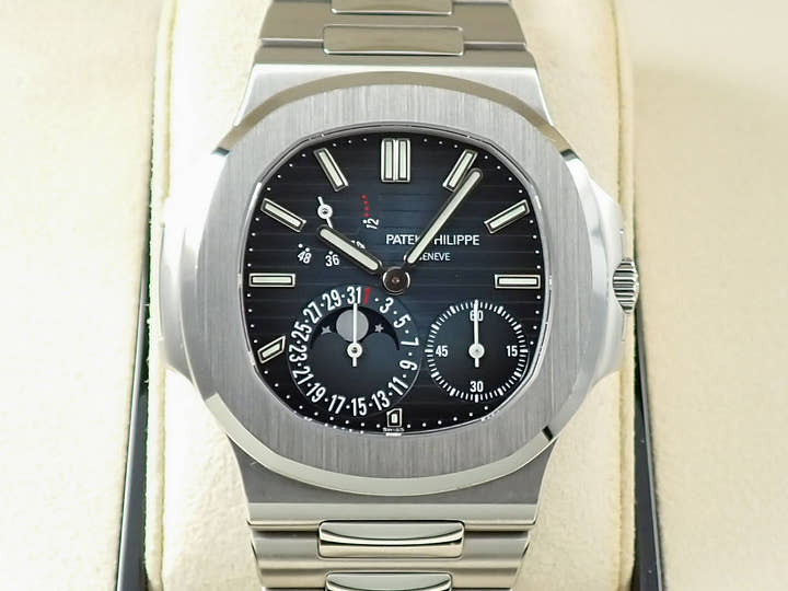 パテックフィリップ ノーチラス プチコンプリケーション Ref.5712/1A-001 ステンレススチール ブルー文字盤