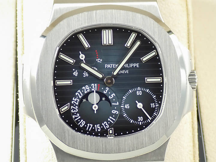 パテックフィリップ ノーチラス プチコンプリケーション Ref.5712/1A-001 ステンレススチール ブルー文字盤