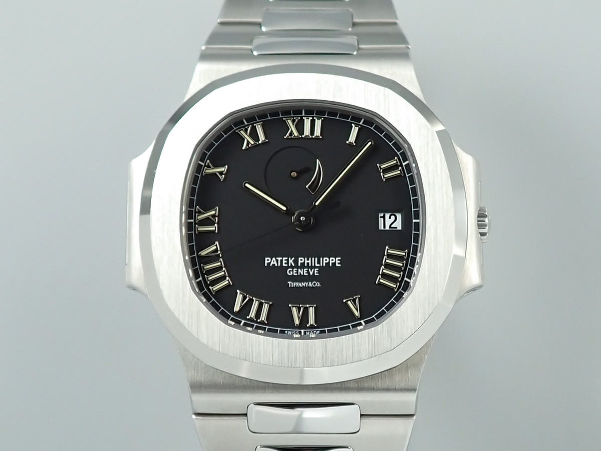 パテックフィリップ ノーチラス パワーリザーブ TIFFANY Ref.3710/1A-001 ブラック文字盤 デッドストック K1UJ6678