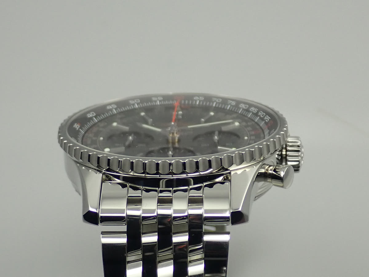 Breitling Navitimer B01 Chronograph 43 Japan Edition Ref.AB0121A21B1A1 Anthracite Dial Good Condition 14TT66C5