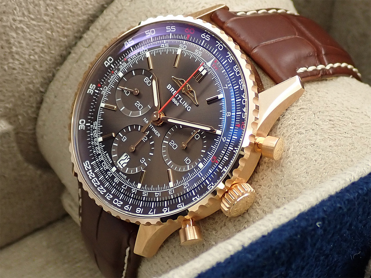 ブライトリング ナビタイマー 日本50本限定 ブラウン ブライトリング