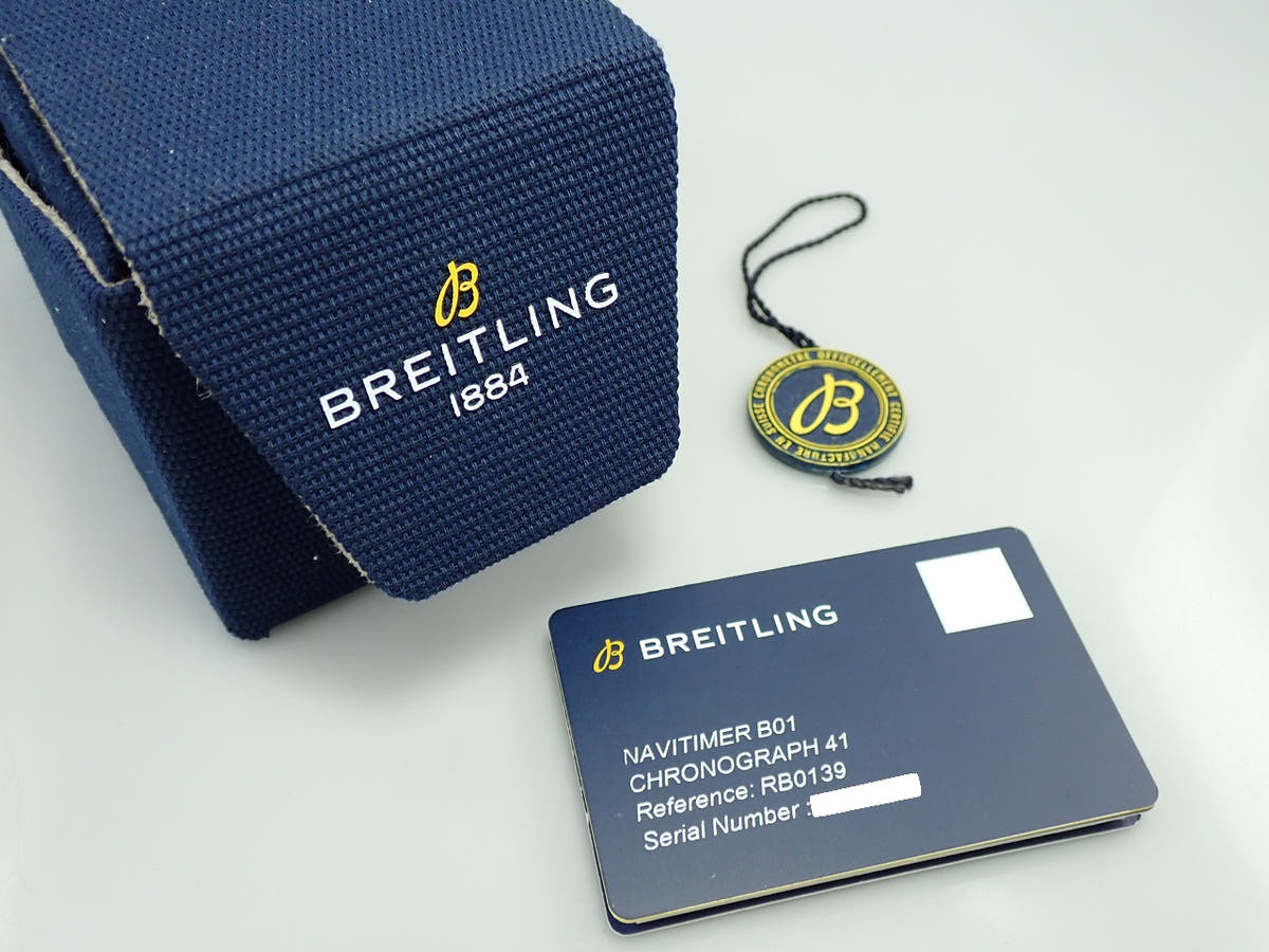 Breitling Navitimer B01 Chronograph 41 Japan Limited &lt;Warranty, Box, etc.&gt;