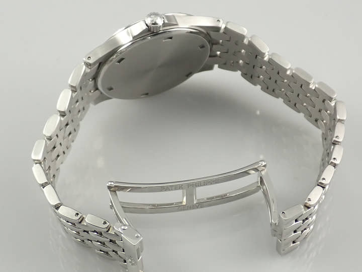 Patek Philippe Neptune Tiffany &amp; Co. Ref. 5080/1A Stainless Steel Salmon Dial