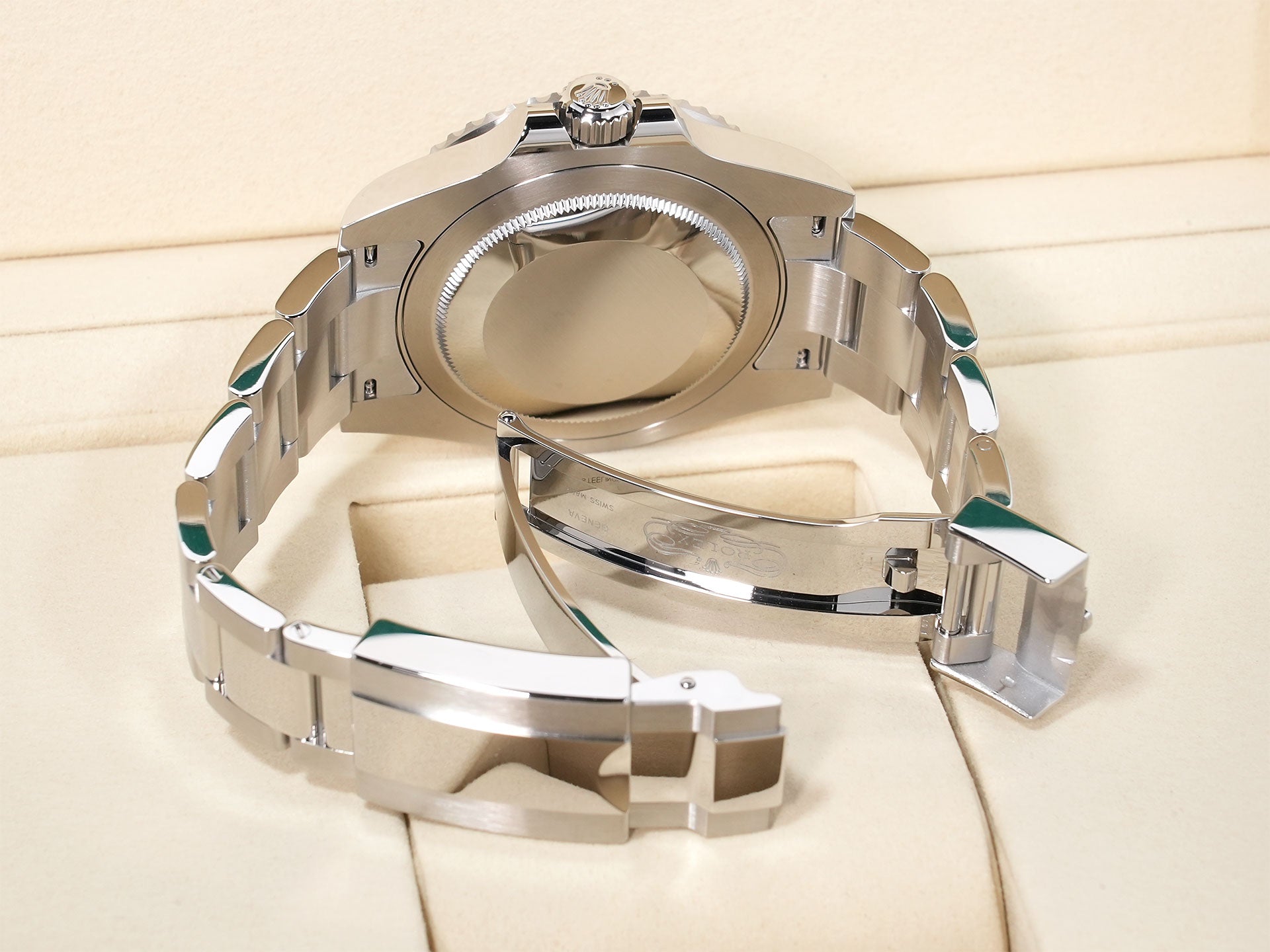 Rolex GMT-Master II Ref. 126720VTNR Stainless Steel Black Dial Oyster Bracelet Unused oaureakr
