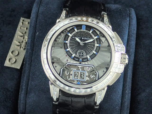 Harry Winston Ocean Ref.OCEABD42WW002 Skeleton Dial Used ocean-6