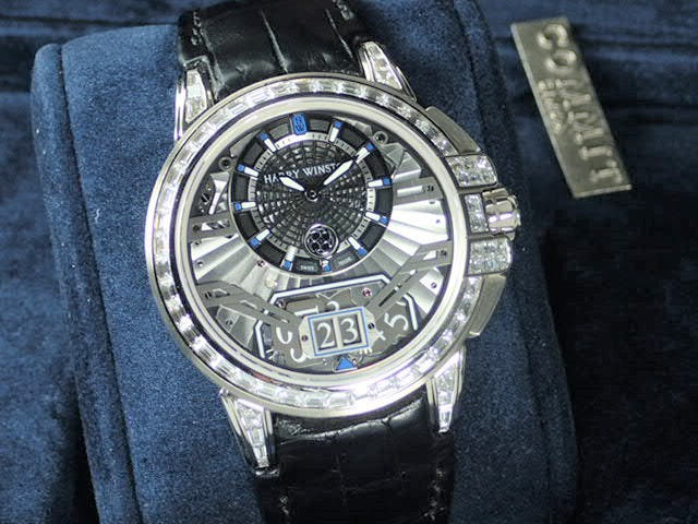 Harry Winston Ocean Ref.OCEABD42WW002 Skeleton Dial Used ocean-6