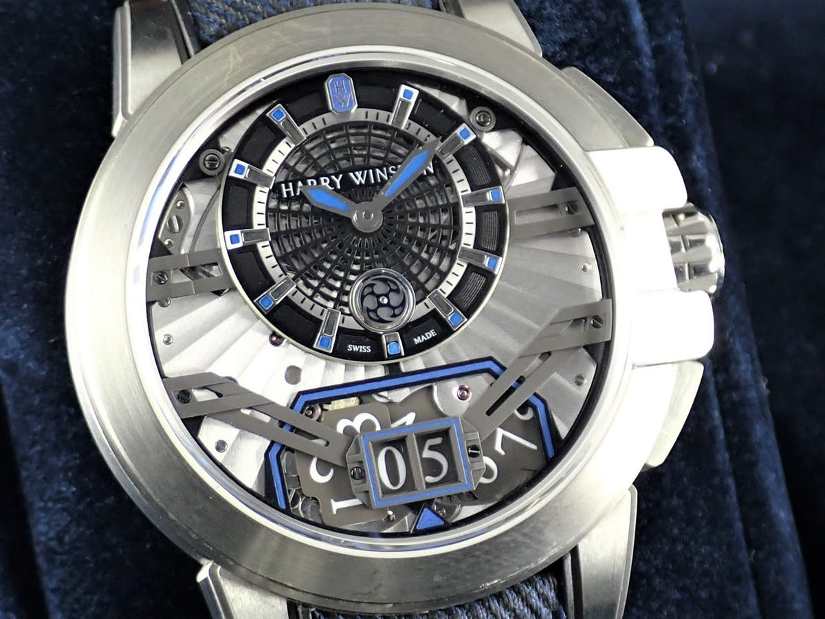 Harry Winston Ocean Ref.OCEABD42ZZ001 Black/Grey Dial Used ocean-8