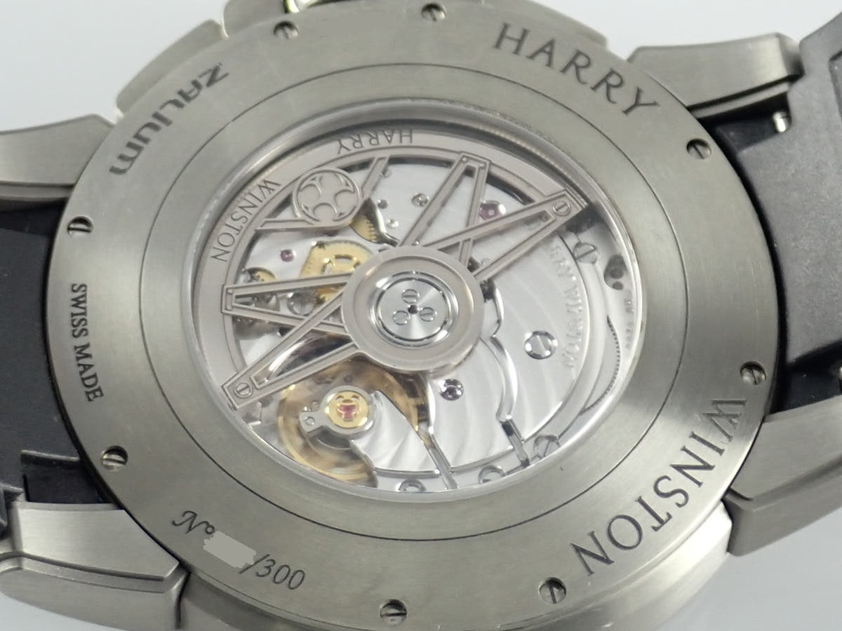 Harry Winston Ocean Ref.OCEABD42ZZ001 Black/Grey Dial Used ocean-8