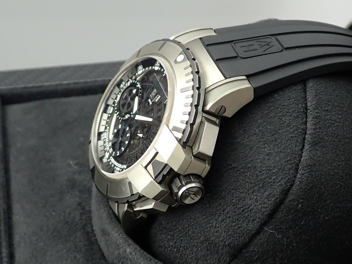 Harry Winston Ocean Sports Chronograph Ref.411/MCA44ZC.K Skeleton Dial Good Condition UY48YMYK