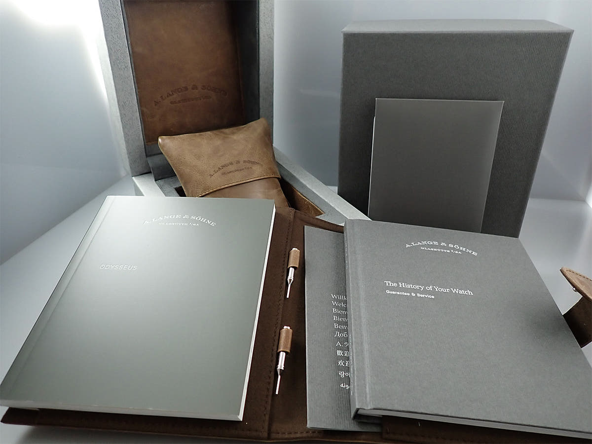 A.ランゲ＆ゾーネ オデュッセウス Ref.363.179 ダークブルー文字盤 未使用 Y0H22398