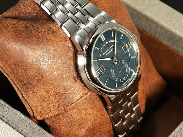 A.ランゲ＆ゾーネ オデュッセウス Ref.363.179 ダークブルー文字盤 美中古 A5698525