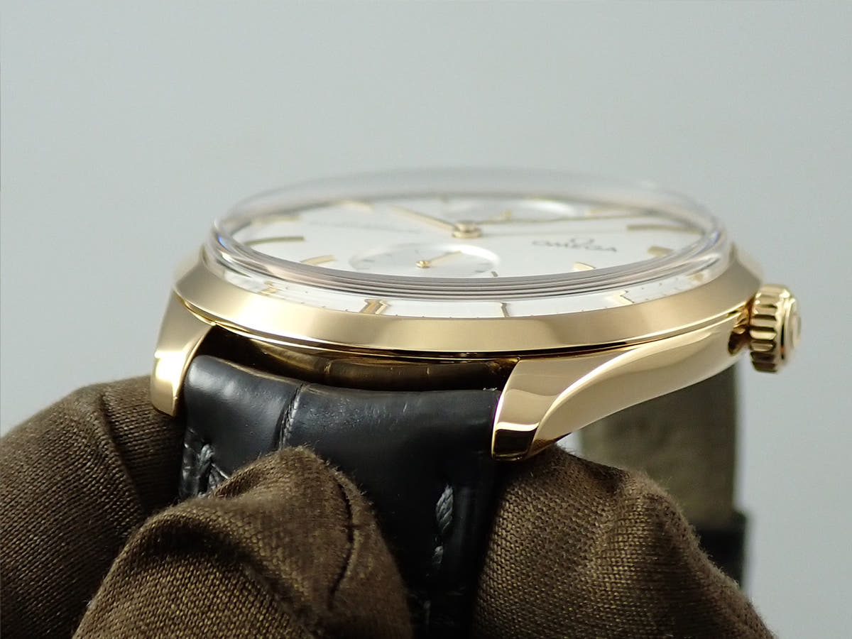 オメガ デ・ヴィル トレゾア コーアクシャル マスター クロノメーター パワーリザーブ 40M﻿M Ref.435.53.40.22.02.001 シルバー文字盤 中古 92A1A873