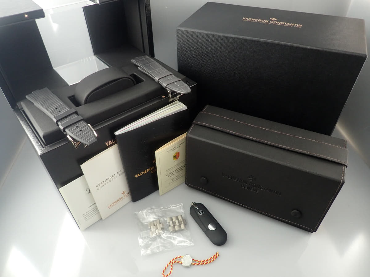 ヴァシュロンコンスタンタン オーヴァーシーズ エクストラフラット Ref.2000V/120G-B122 グレー文字盤 中古 S0174294
