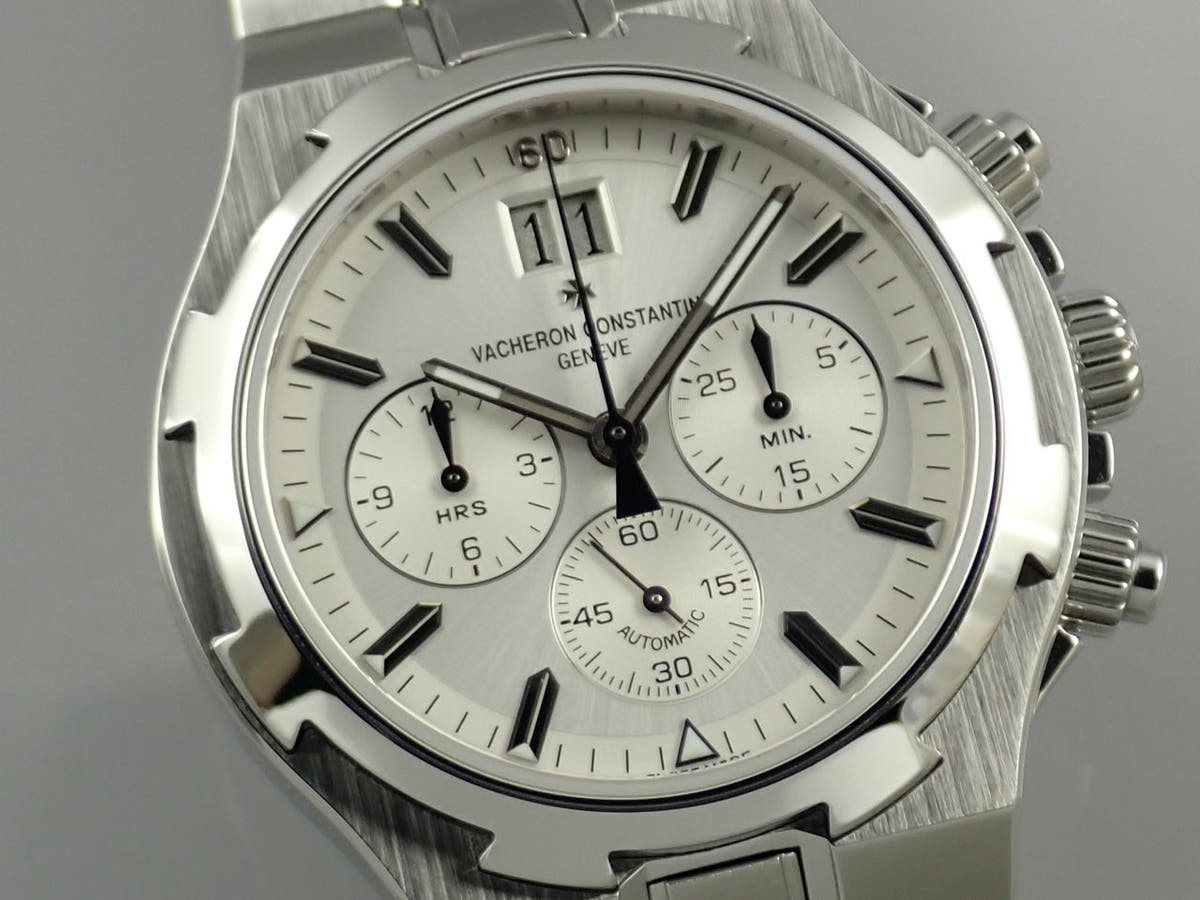 ヴァシュロンコンスタンタン オーヴァーシーズ クロノグラフ Ref.49140/423A-8790 シルバー文字盤 美品 074XLHRA