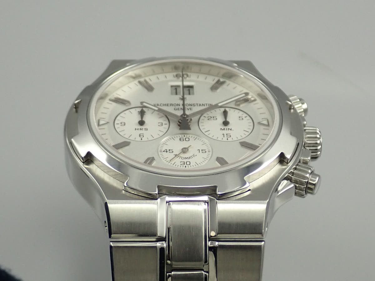 ヴァシュロンコンスタンタン オーヴァーシーズ クロノグラフ Ref.49140/423A-8790 シルバー文字盤 美品 074XLHRA