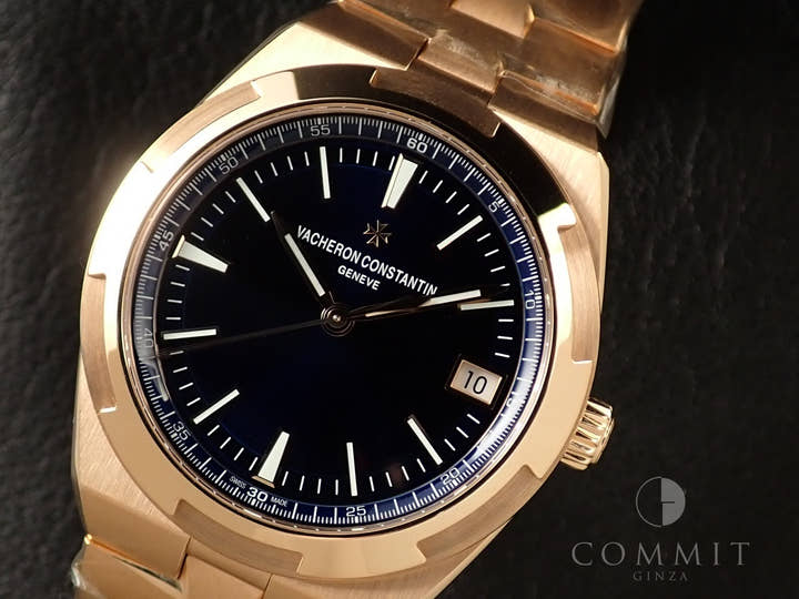 ヴァシュロンコンスタンタン オーヴァーシーズ Ref.4500V/110R-B705 ブルー文字盤 未使用 9WHS83WY