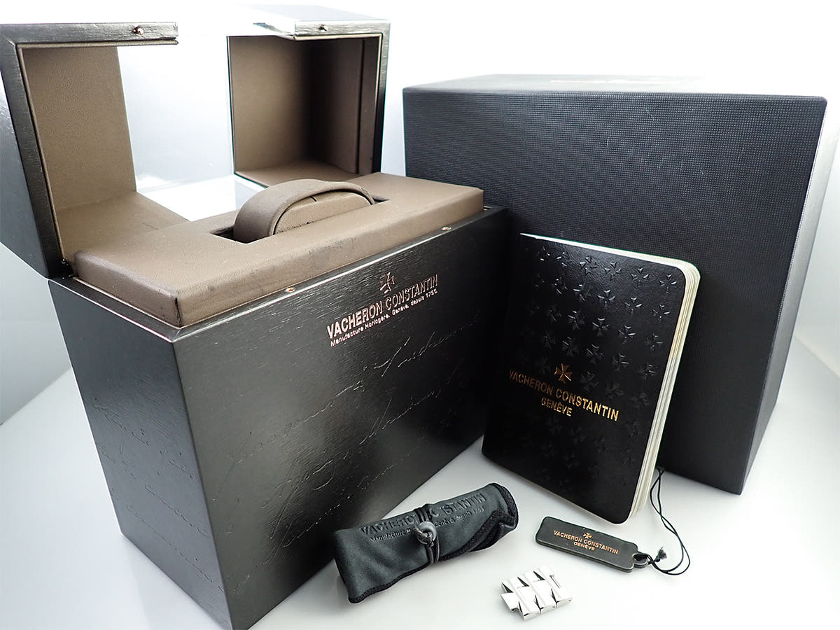 ヴァシュロンコンスタンタン オーヴァーシーズ Ref.47040/B01A-9094 ブラック文字盤 中古 77HFXPYS