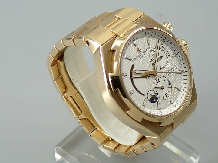 ヴァシュロンコンスタンタン オーヴァーシーズ デュアルタイム Ref.47450/B01J シルバー文字盤 美品 8RF5HK6X