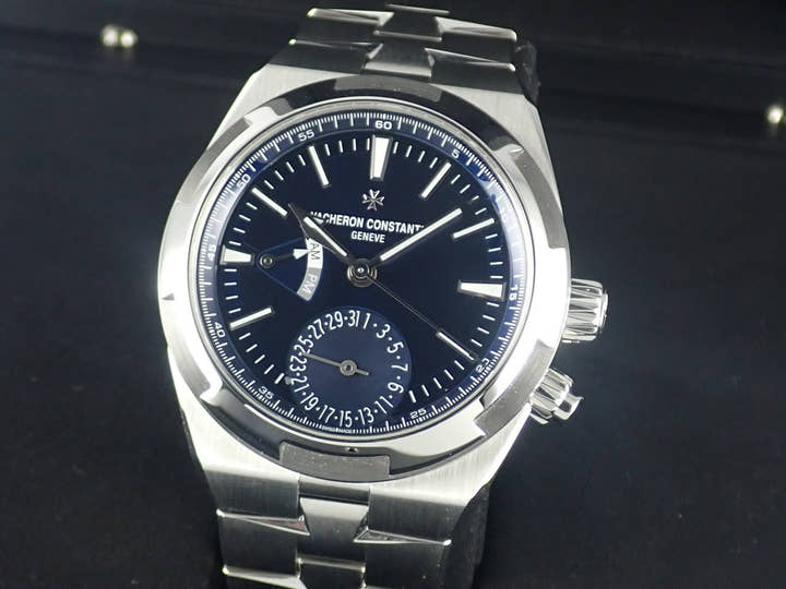 ヴァシュロンコンスタンタン オーヴァーシーズ Ref.7900V/110A-B334 ブルー文字盤 美品 overseas-28