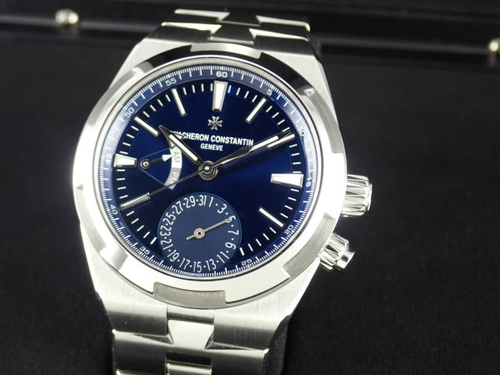 ヴァシュロンコンスタンタン オーヴァーシーズ Ref.7900V/110A-B334 ブルー文字盤 中古 overseas-35