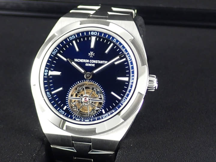 ヴァシュロンコンスタンタン オーヴァーシーズ Ref.6000V/110A-B544 ブルー文字盤 未使用 overseas-38