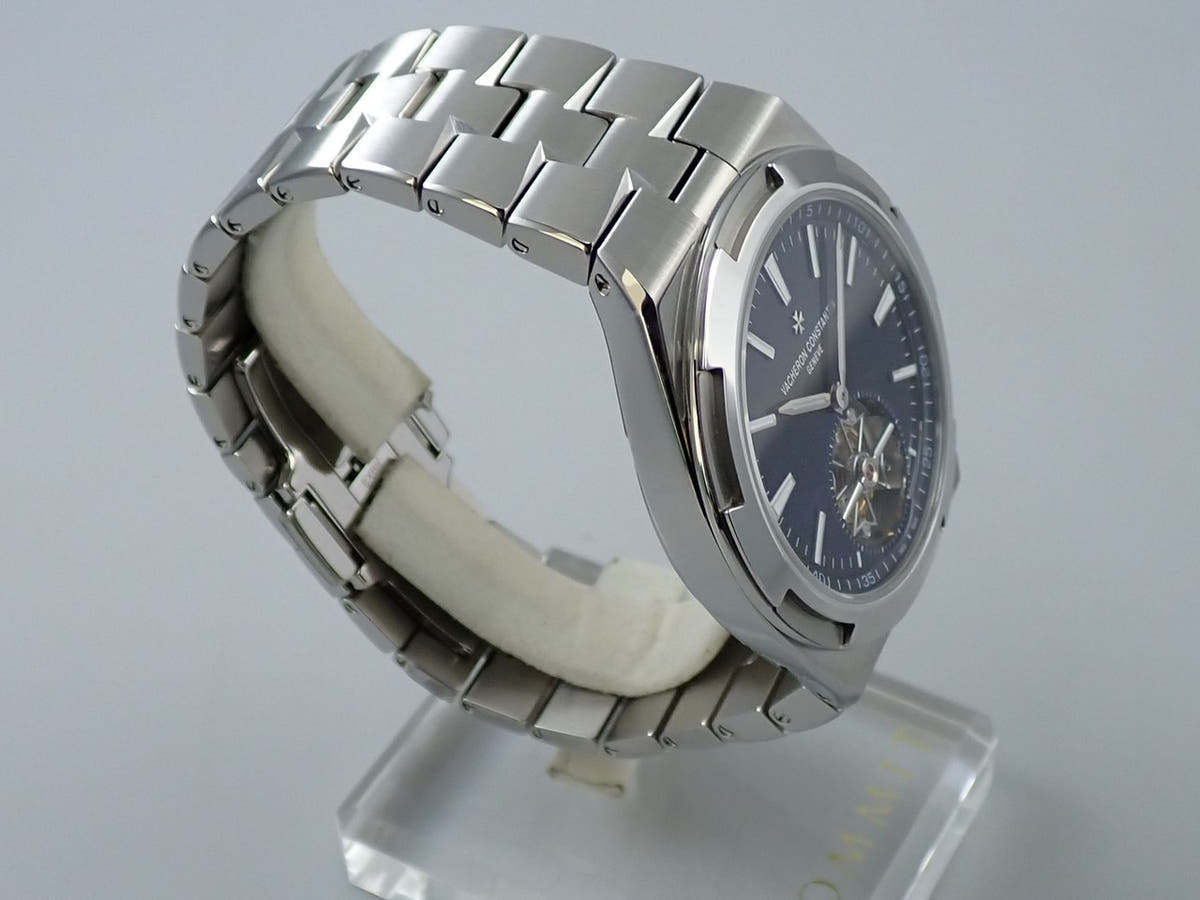 ヴァシュロンコンスタンタン オーヴァーシーズ トゥールビヨン Ref.6000V/110A-B544 ブルー文字盤 極美品 YL73S772