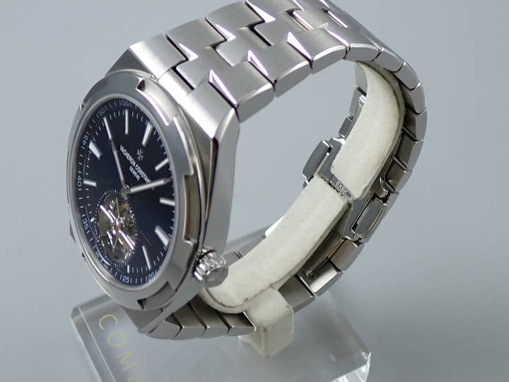 ヴァシュロンコンスタンタン オーヴァーシーズ トゥールビヨン Ref.6000V/110A-B544 ブルー文字盤 極美品 YL73S772