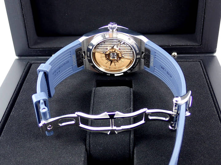 ヴァシュロンコンスタンタン オーヴァーシーズ Ref.4500V/110A-B128 ブルー文字盤 未使用 overseas-42