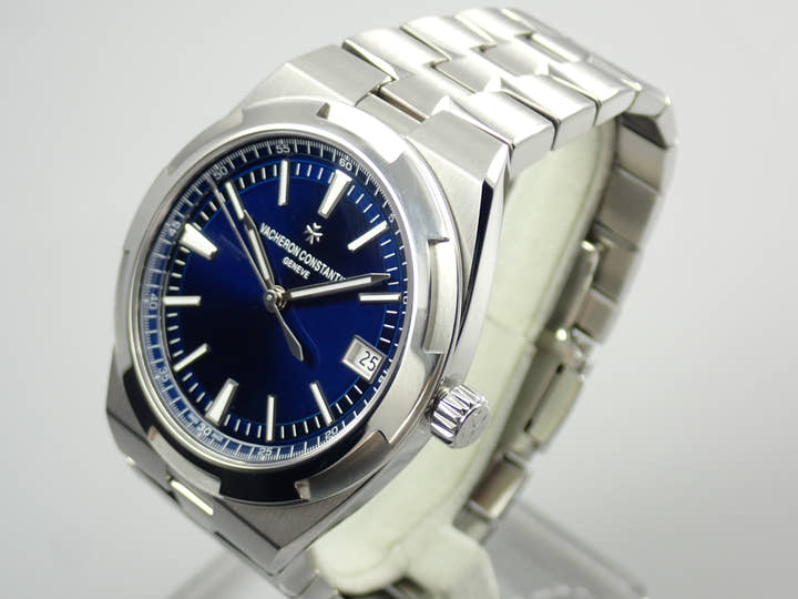 ヴァシュロンコンスタンタン オーヴァーシーズ Ref.4500V/110A-B128 ブルー文字盤 美品 overseas-59