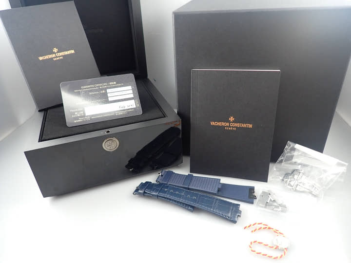 ヴァシュロンコンスタンタン オーヴァーシーズ Ref.7900V/110A-B334 ブルー文字盤 美品 overseas-61