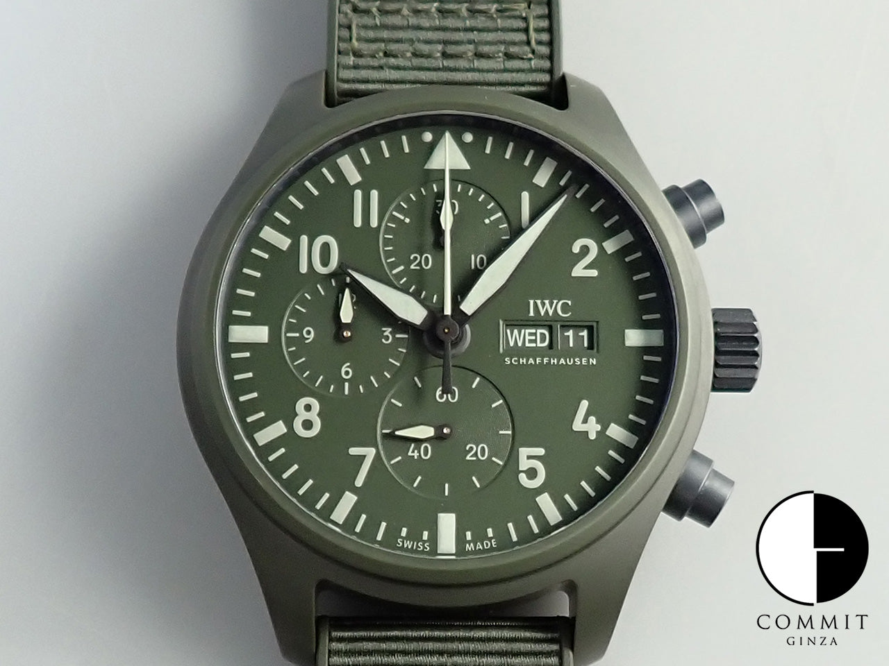 IWC Pilot's Watch Chronograph Top Gun Woodland &lt;Warranty, Box, etc.&gt;