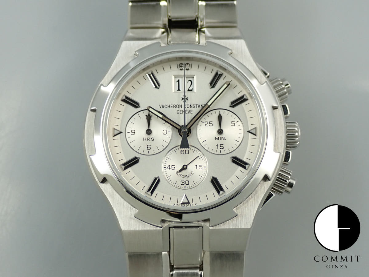 ヴァシュロンコンスタンタン オーヴァーシーズ クロノグラフ Ref.49140/423A-8790 シルバー文字盤 中古 13WUTU6S