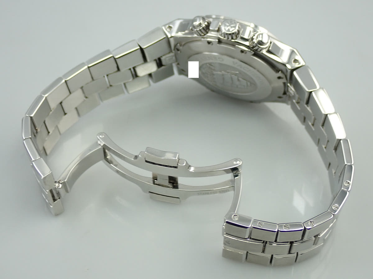 ヴァシュロンコンスタンタン オーヴァーシーズ クロノグラフ Ref.49140/423A-8790 シルバー文字盤 中古 13WUTU6S