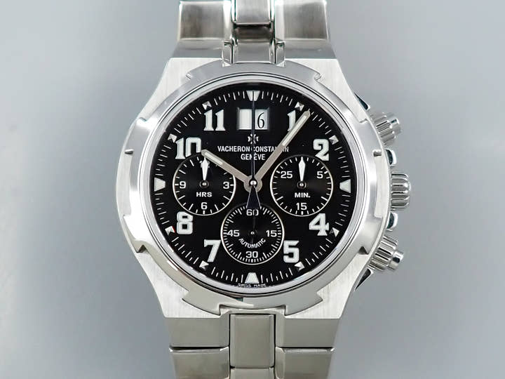 Vacheron Constantin Overseas Chronograph Ref.49140/423A-8886 Black Dial Used 738VHJAR