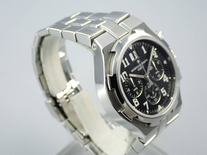 Vacheron Constantin Overseas Chronograph Ref.49140/423A-8886 Black Dial Used 738VHJAR