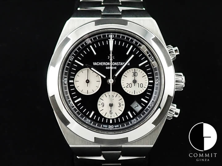 ヴァシュロンコンスタンタン オーヴァーシーズ クロノグラフ Ref.5500V/110A-B481 ブラック文字盤 中古 K5144384