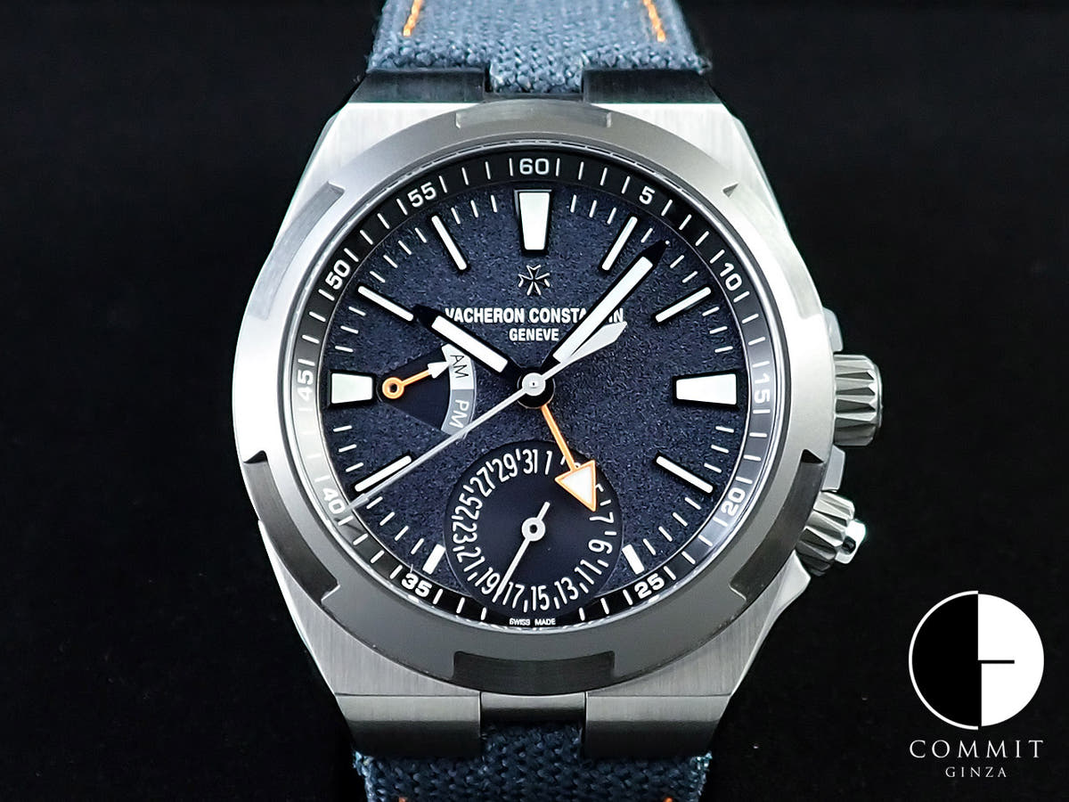 ヴァシュロンコンスタンタン オーヴァーシーズ エベレスト Ref.7910V/000T-B922 グレーブルー文字盤 極美品 P9X06744